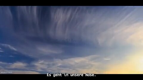 es ist soweit ✈️ Chemtrails im Herzen des Mainstreams angelangt