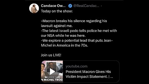 President Macron Breaks Silence on Lawsuit.