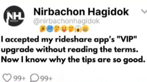 I accepted my rideshare app's "VIP" upgrade without reading the terms