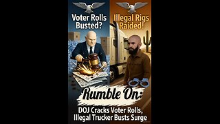 Rumble On: DOJ Cracks Voter Rolls, Illegal Trucker Busts Surge - Ep. 280, 11/1/25