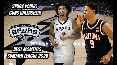 San Antonio Spurs Best Moments | 2025 NBA Summer League Highlights