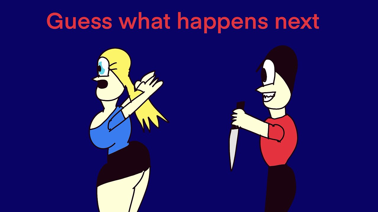 Hero saves woman from creepy stalker