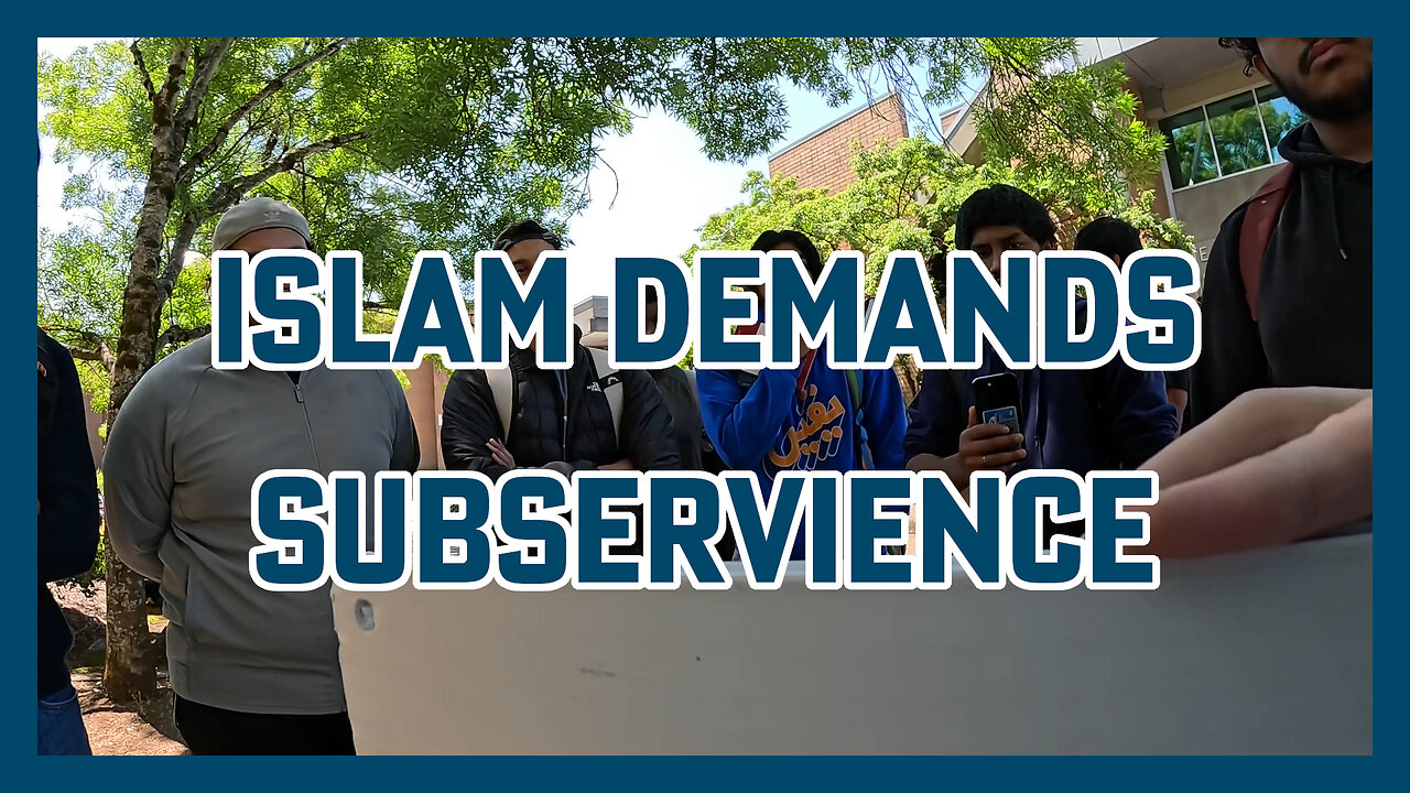 Muslims Act Like Gay Men: Disagreement = Hate