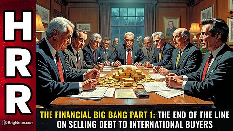 The Financial Big Bang Part 1 The end of the line on selling debt to international buyers