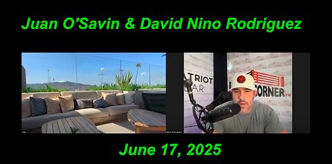Juan O'Savin "Iran in Focus...What is Israel's Role? Scare Event Necessary?"