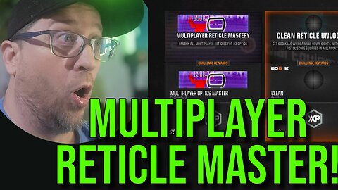 Unlocking Multiplayer Optics Mastery! 16,500 kills!