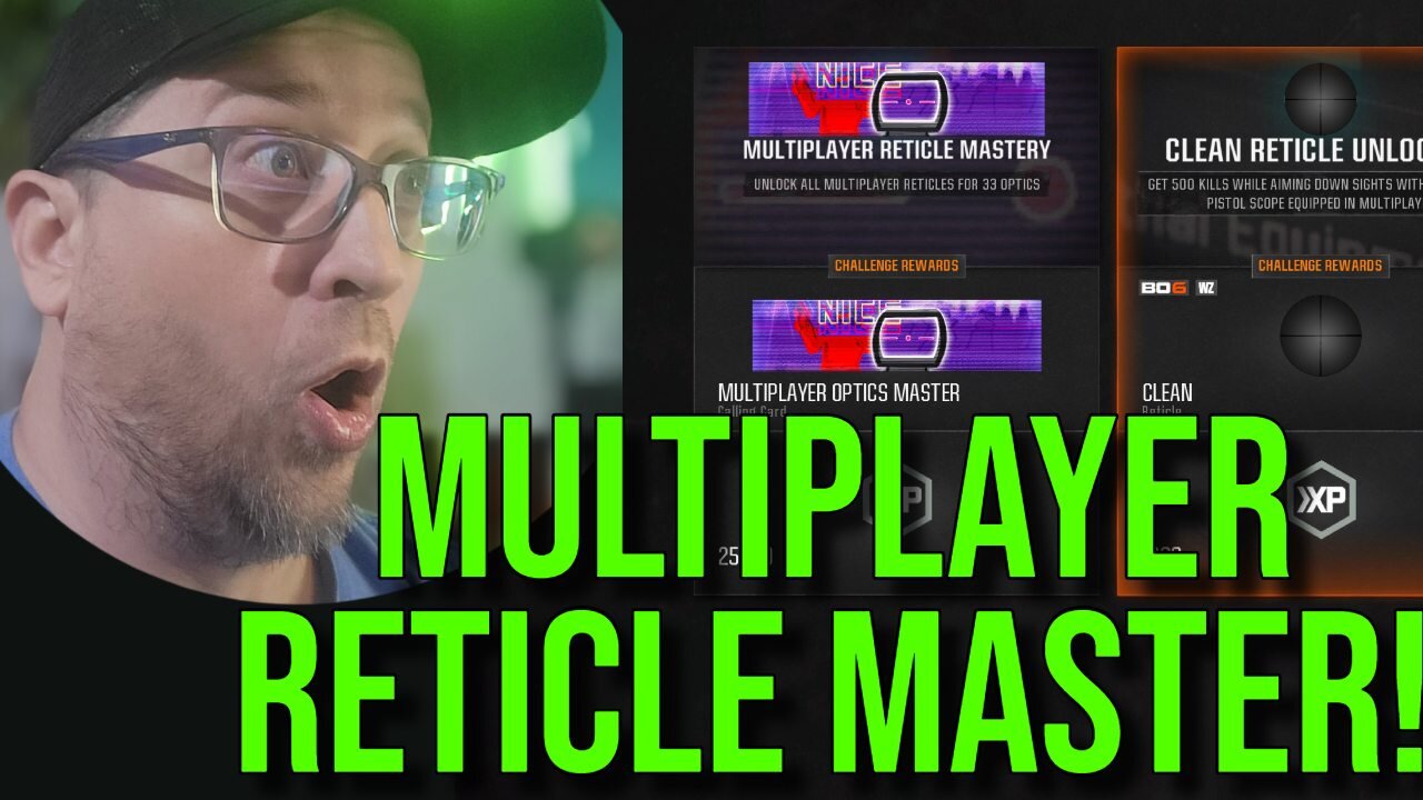 Unlocking Multiplayer Optics Mastery! 16,500 kills!