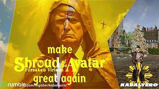 🔴 Shroud of the Avatar – Slow, Casual and Relaxed Gameplay | Vertical Stream