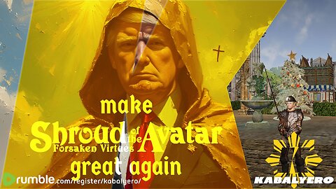 🔴 Shroud of the Avatar – Slow, Casual and Relaxed Gameplay | Vertical Stream