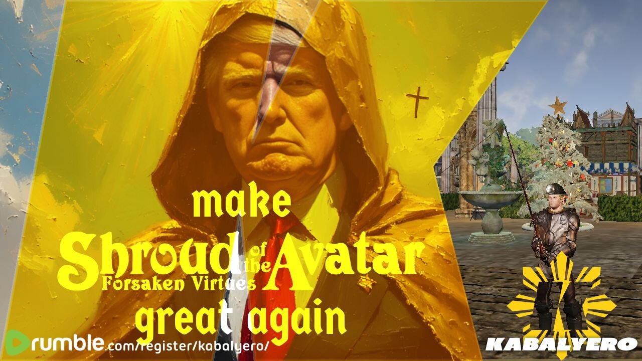 🔴 Shroud of the Avatar – Slow, Casual and Relaxed Gameplay | Vertical Stream