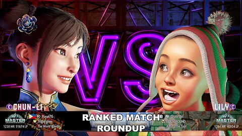 Kuya Kalbo SF6 Ranked Roundup. Chun Li Master Rank [Hori Fight Stick]
