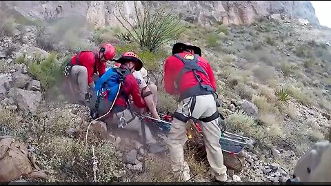 Hoist Rescue by CBP Air Branch in El Paso, TX