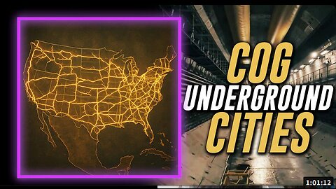 The Deep State's Construction Of $21 Trillion Of Secret Underground Cities REVEALED