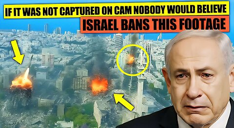 LEAKED: Shocking New Footage Emerges of Iranian Strikes on Tel Aviv