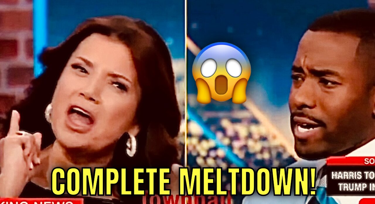 Ana Navarro's COMPLETE MELTDOWN on CNN just caused Abby Phillip to cut to commercial!