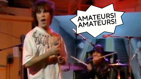 The Stone Roses - “Amateurs! Amateurs!” (The Late Show) [UK Television] 21 November 1989