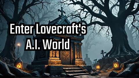H.P. Lovecraft's The Tomb (Created with A.I.)