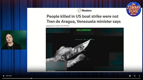 Venezuelan boat accused of Tren De Aragua connection was civilian vessel▮The Jimmy Dore Show