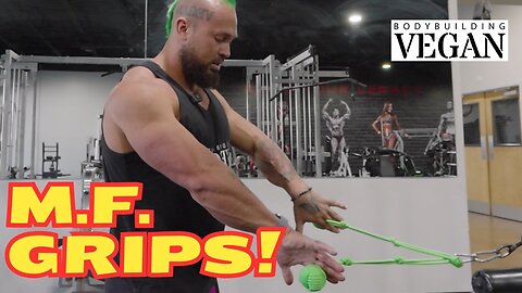 Full Shoulder Day w/ Monkey Fist Grips & TheBodyBuildingVegan @ MetroFlex Tampa