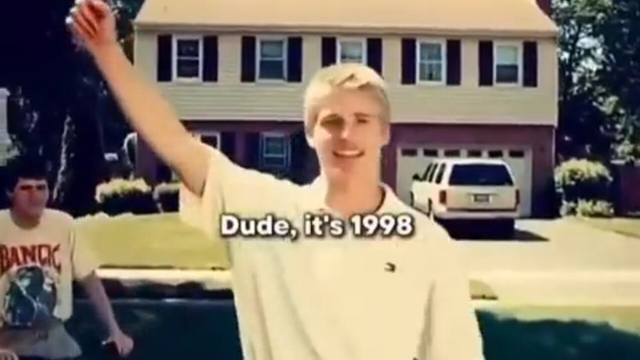 Dude it's 1998 - Do you want to live in 1998 or face reality in 2025
