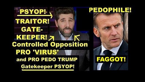 Controlled Opp PRO 'Virus' Pedo TRUMP Psyop 'The People's Voice' Again!
