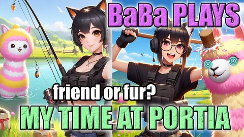 BaBa PLAYS My Time at Portia Ep3 Village Sim #Vtuber #Gaming #Gamergirl #cute