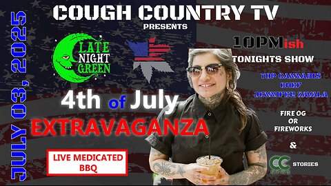 🎇 BOOM! It’s the 4th of July EXTRAVAGANZA on Late Night Green! 🎇