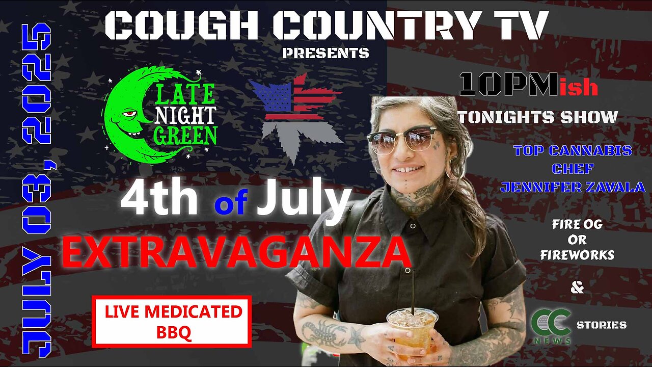 🎇 BOOM! It’s the 4th of July EXTRAVAGANZA on Late Night Green! 🎇