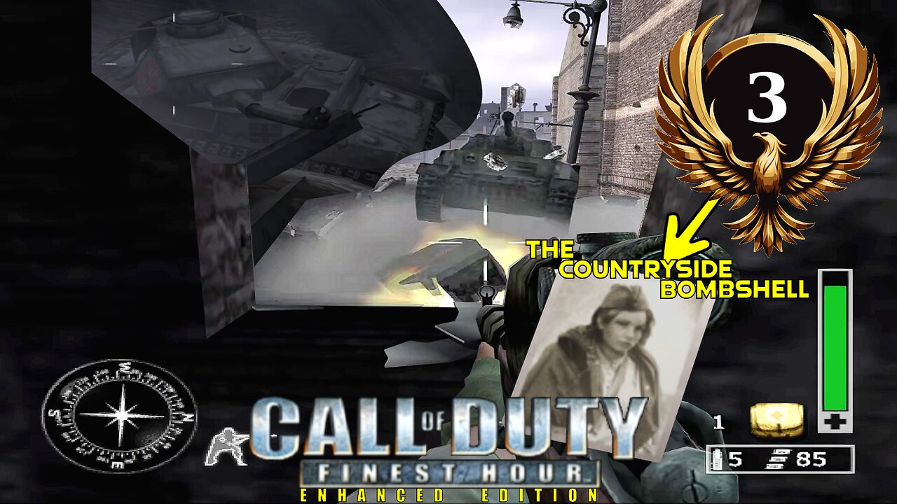 Sky high Panzers in the Dank Sewers with your host Lt. Tanya Pavelovna - CoD:FE Enhanced Edition