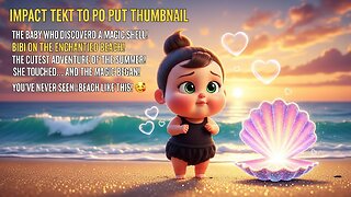 🌊✨ Bibi na Praia Mágica do Sol Brilhante ✨🌊