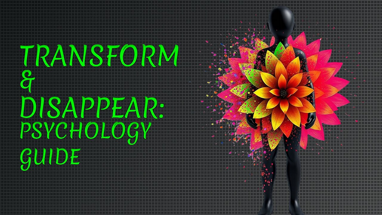 How to Disappear and Transform Yourself | Understanding Psychology