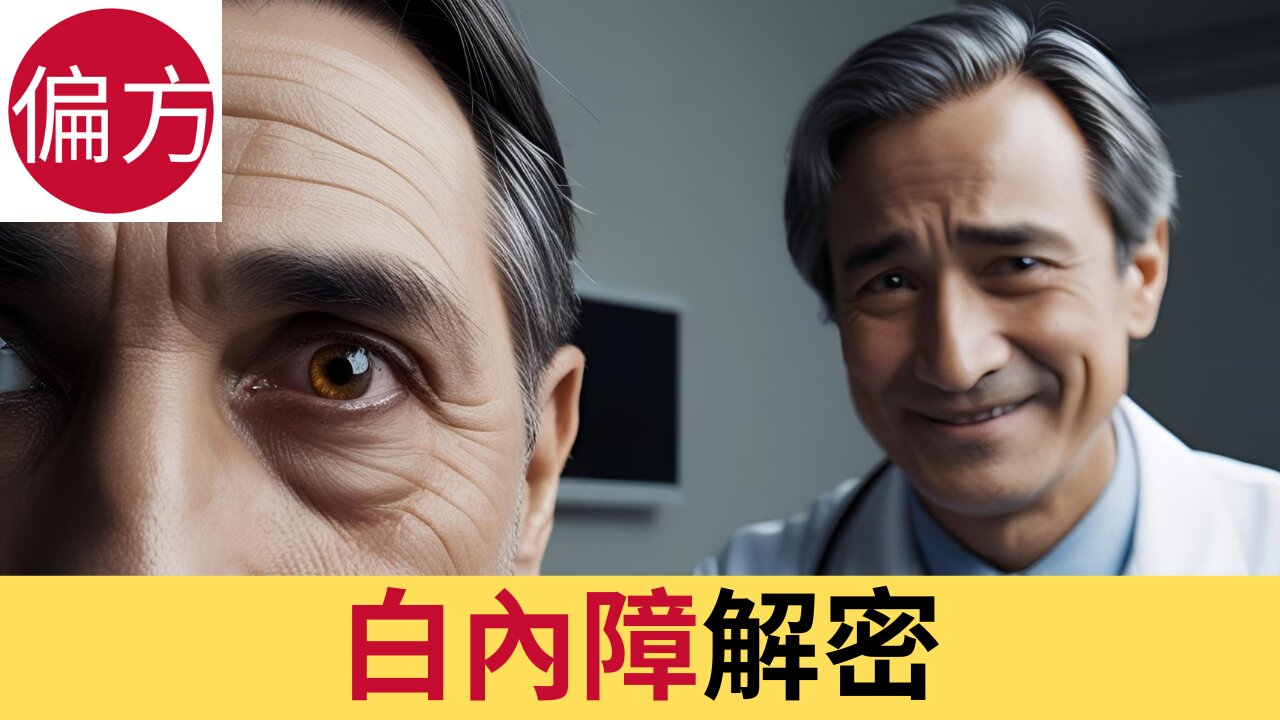 白內障解密 - 你不知道的白內障成因