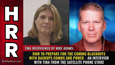How to prepare for the coming BLACKOUTS with backups comms and power