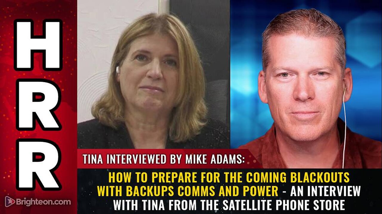 How to prepare for the coming BLACKOUTS with backups comms and power