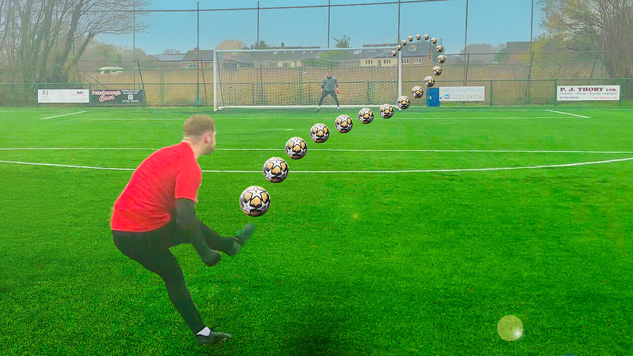 We Took 100 Shots vs a SEMI PRO Keeper and Scored ___ Goals