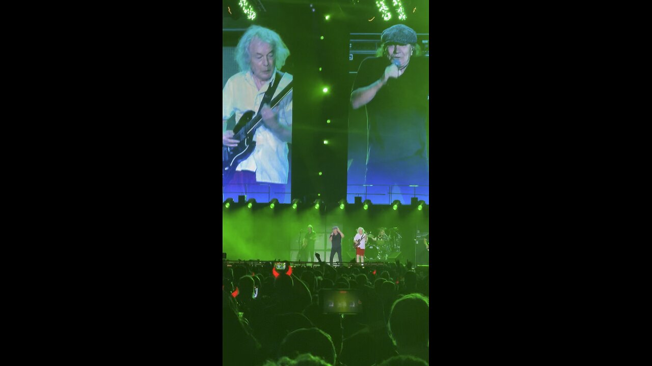 AC/DC “Dirty Deeds Done Dirt Cheap” live AT&T Stadium Arlington TX