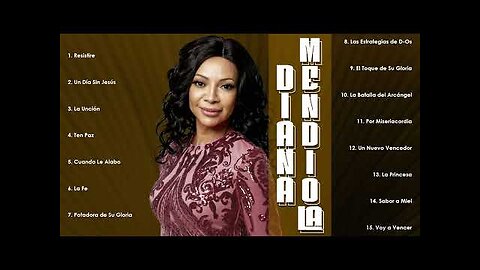 Diana Mendiola - 1 Hora Sus Mejores Canciones Grandes Éxitos - Álbum Completo.