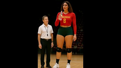 World's Tallest female volleyball player #shortsreels #love #viral #short #usa #tallwoman