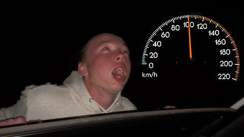 100 MPH+ On Top Of A Car!