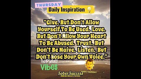 🗣Don't Be Naive & Stay Sucka-Free Today‼️💛 #DailyInspiration #MorningQuote #SoberCoach #Quotes