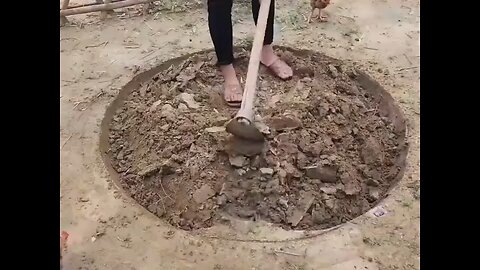 Build a farm alone in the wilderness, amazing gardening skills, dig a well, build a pavilion