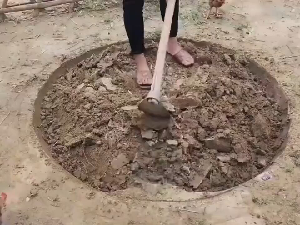 Build a farm alone in the wilderness, amazing gardening skills, dig a well, build a pavilion