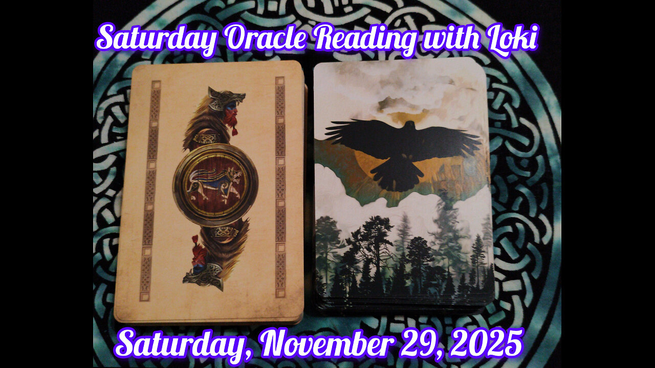 Saturday Oracle Reading with Loki: November 29, 2025