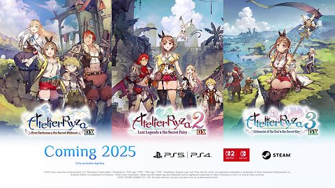 Atelier Ryza Secret Trilogy Deluxe Pack (Nintendo Switch and PS4 - Official Teaser Trailer [The Popular Ryza Trilogy is now getting the DX Remastered Treatment]