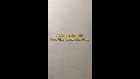 A drawing about being cut off spiritually
