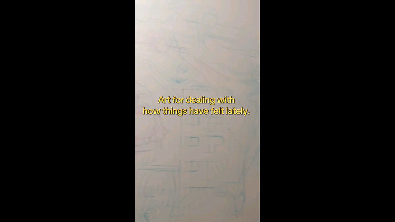 A drawing about being cut off spiritually
