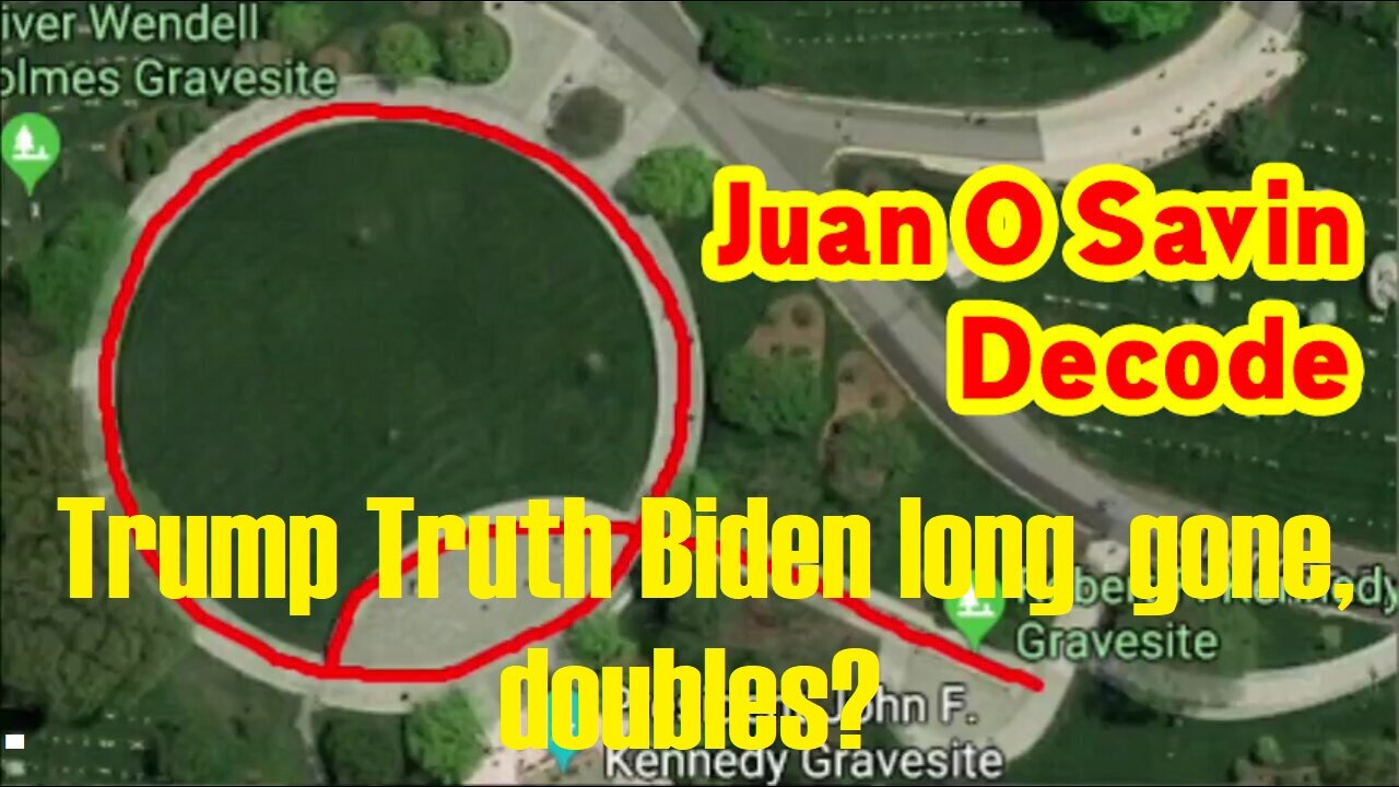 JUAN O SAVIN- Trump Truth Biden long gone, doubles? MUST SEE