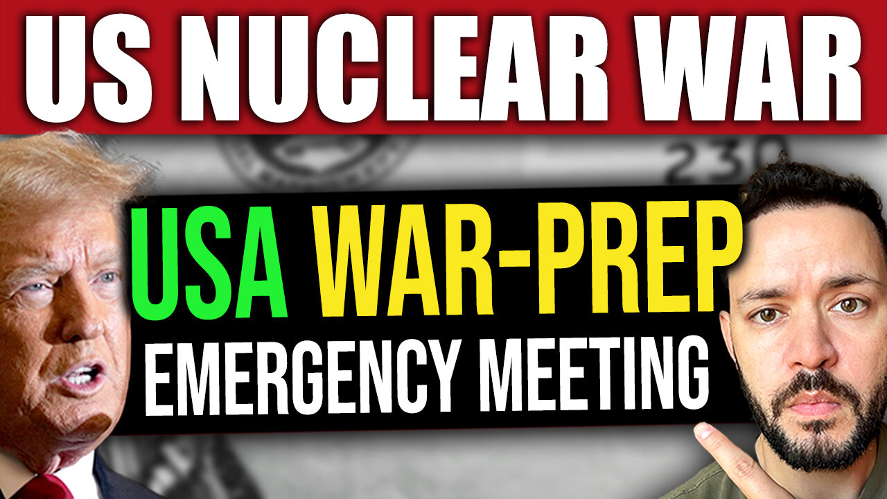 BREAKING: US Preparing for War with Iran after Emergency Meeting