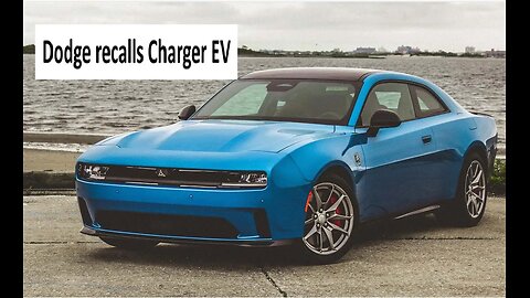 Dodge recalls Charger EV, not loud enough