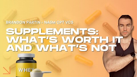 Livestream Discussion - Supplements: What Works and What Doesn't?